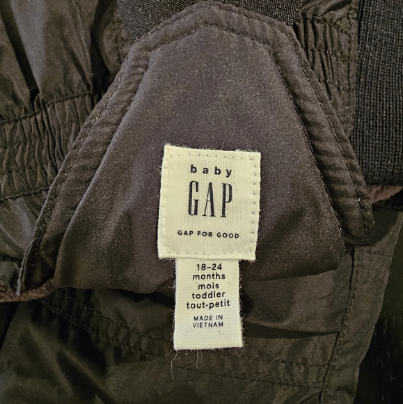 BabyGap Snow Pants, black, Size 18-24 - Picture 2 of 3